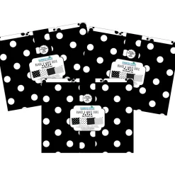 Barker Creek File Folder Set, 1/3-Cut Tab, Letter Size, Black & White Dot, 36/Set (4379)