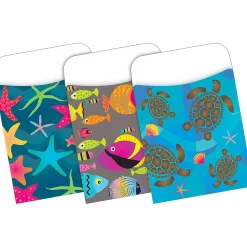 Barker Creek Folder & Pocket Set, 1/3-Cut Tab, Letter Size, Kai Ola, 42/Set (4420)