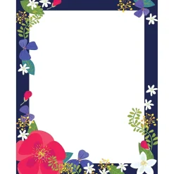 Barker Creek Get Organized File Folder Set, 1/3-Cut Tab, Letter Size, Petals, 107/Set (143)