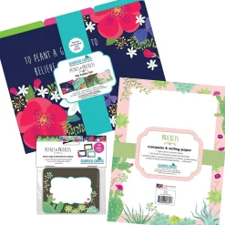 Barker Creek Get Organized File Folder Set, 1/3-Cut Tab, Letter Size, Prickles, 107/Set (144)