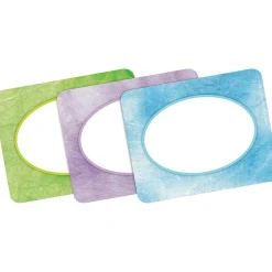 Barker Creek Get Organized File Folder, 1/3-Cut Tab, Letter Size, Tie-Dye & Ombré, 107/Set (128)