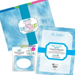 Barker Creek Get Organized File Folder, 1/3-Cut Tab, Letter Size, Tie-Dye & Ombré, 107/Set (128)