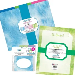 Barker Creek Get Organized File Folder, 1/3-Cut Tab, Letter Size, Tie-Dye & Ombré, 107/Set (132)