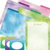 Barker Creek Lime Ombré File Folder, 1/3-Cut Tab, Letter Size, Assorted, 107/Set (156)