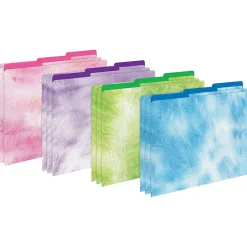 Barker Creek Lime Ombré File Folder, 1/3-Cut Tab, Letter Size, Assorted, 107/Set (156)