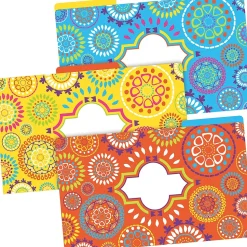 Barker Creek Moroccan Legal-Size File Folders, Multi-Design Set, 18/Set (BC3906)