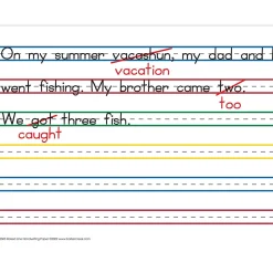 Barker Creek Raised Line Handwriting Paper, 100 Sheets/Set (5503-02)