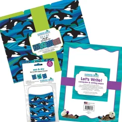 Barker Creek Sea & Sky Otters On-Trend Organizer Set, 92/Set (4099)