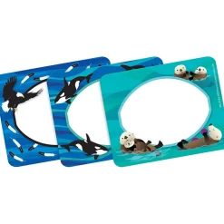 Barker Creek Sea & Sky Otters File Folder, 1/3-Cut Tab, Letter Size, Assorted, 107/Set (146)