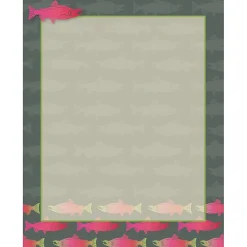 Barker Creek Sea & Sky Salmon File Folder, 1/3-Cut Tab, Letter Size, Assorted, 107/Set (147)