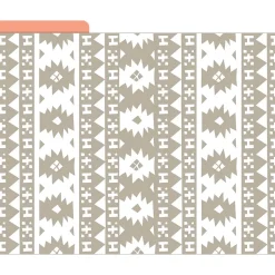 Barker Creek Thoughtfulness File Folders, 3-Tab, Letter Size, Assorted, 12/Pack (BC1307)