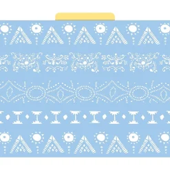 Barker Creek Thoughtfulness File Folders, 3-Tab, Letter Size, Assorted, 12/Pack (BC1307)