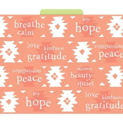 Barker Creek Thoughtfulness File Folders, 3-Tab, Letter Size, Assorted, 12/Pack (BC1307)