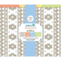 Barker Creek Thoughtfulness File Folder, 1/3-Cut Tab, Letter Size, Assorted, 12/Pack (2016)