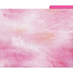 Barker Creek Tie-Dye & Ombré File Folder, 1/3-Cut Tab, Letter Size, Assorted, 12/Pack (2014)