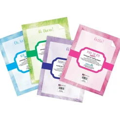 Barker Creek Tie-Dye and Ombré Computer Paper Set, 4 Designs, 200 Sheets/Set (4328)