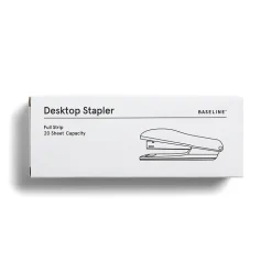 Baseline Desktop Stapler, Full-Strip Capacity, Black (BL58136)