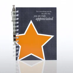 Baudville® Hardcover Journal W/ Pen, You Are Truly Appreciated