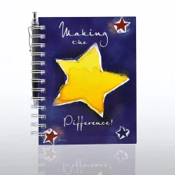 Baudville® Hardcover Journal W/ Pen, Making the Difference