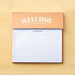 Baudville Welcome to the Team Memo Pad, 8.75