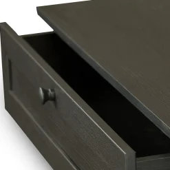 Baxton Studio Pocillo 45.25'' W x 14.5'' D Storage Cabinet, Dark Brown (5308-STPL)