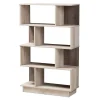 Baxton Studio Teagan 50" H Bookcase, Oak Brown (146-8300-HiT)