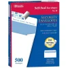 Bazic Kraft Self Seal Security Tinted #10 Business Envelope, 4 1/8" x 9 1/2", 500/Pack (BAZ5064)