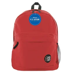 BAZIC Products® Classic Backpack 17" Red, Pack of 2 (BAZ1052-2)