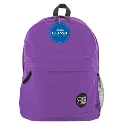 BAZIC Products Classic Backpack, Purple, Pack of 2 (BAZ1057-2)