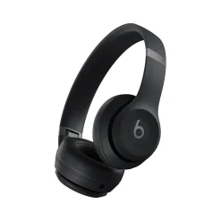Beats Solo 4 Wireless On-Ear Headphones, Bluetooth, Matte Black (MUW23LL/A)