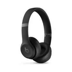 Beats Solo 4 Wireless On-Ear Headphones, Bluetooth, Matte Black (MUW23LL/A)