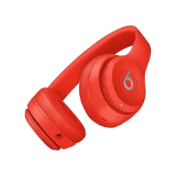 Beats Solo3 Wireless Bluetooth Stereo Headphones, Citrus Red (MX472LL/A)