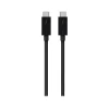 Belkin 2.6' USB Thunderbolt 3 USB-C to USB-C Cable, Black (F2CD084BT0.8MBK)