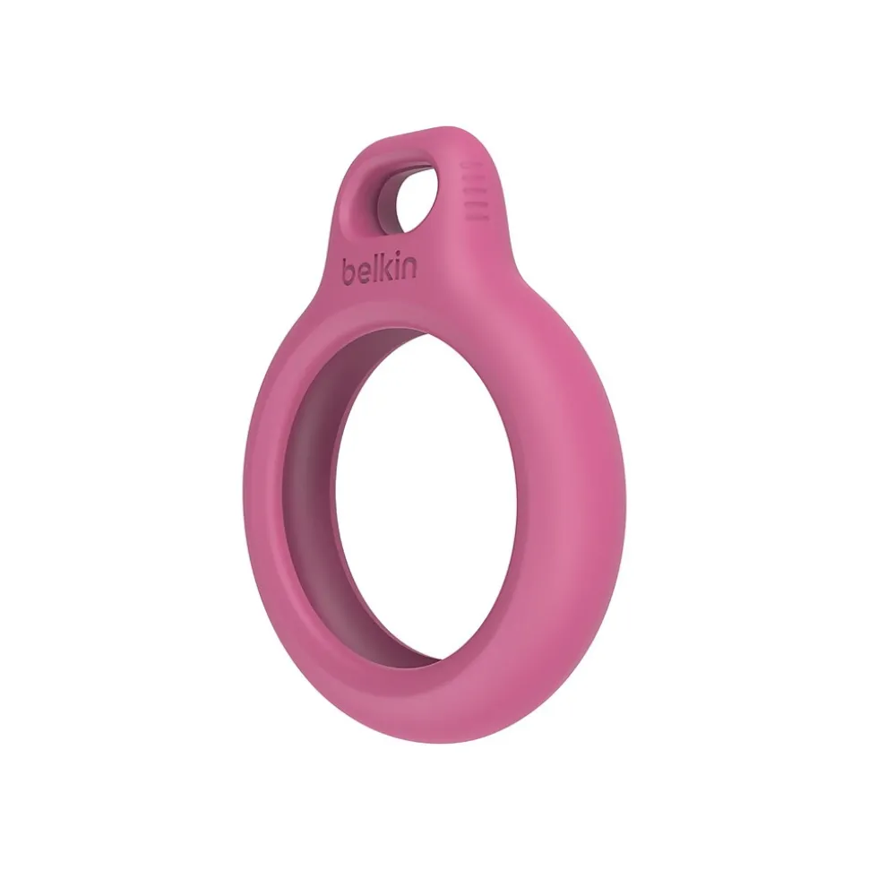 Belkin AirTag Secure Holder with Strap, Pink (F8W974btPNK)