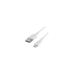 Belkin BOOST CHARGE 3.3' Lightning to USB A Cable, White (CAA001BT1MWH)