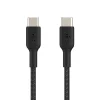 Belkin BOOST CHARGE Braided USB-C to USB-C Cable, 1m / 3.3 ft., Black