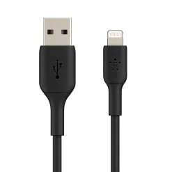 Belkin BOOST CHARGE Lightning to USB-A Cable, 15cm / 6", Black