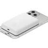 Belkin BOOST CHARGE Magnetic Wireless Power Bank for iPhone 12/13/14, 2500mAh, White (BPD002BTWH)