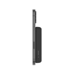 Belkin BOOST CHARGE Magnetic Wireless Power Bank for iPhone 12/13/14, 5000mAh, Black (BPD004btBK)