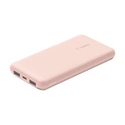 Belkin BOOST CHARGE USB Power Bank, 10000mAh, Rose Gold (BPB011BTRG)