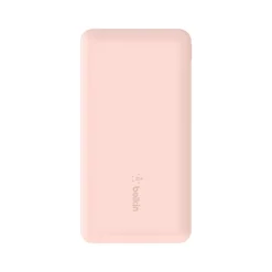 Belkin BOOST CHARGE USB Power Bank, 10000mAh, Rose Gold (BPB011BTRG)