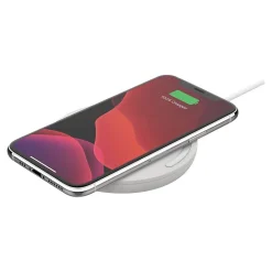 Belkin BOOST CHARGE Wireless Charging Pad for Most Smartphones, White (WIA001TTWH)
