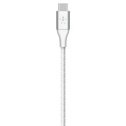 Belkin BOOSTCHARGE 3.3' USB A to USB C Power Cable, Male to Male, White (CAB002BT1MWH)