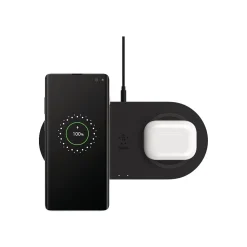 Belkin BoostCharge Dual Wireless Charging Pads, Black (WIZ002TTBK)