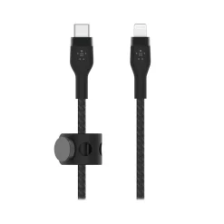 Belkin BOOST↑CHARGE PRO Flex Lightning to USB for iPhone/iPad, Black (CAA011bt2MBK)