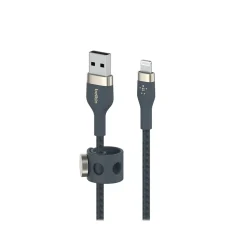 Belkin BOOST↑CHARGE PRO Flex Lightning to USB for iPhone/iPad/iPod Touch, Blue (CAA010bt2MBL)