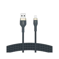 Belkin BOOST↑CHARGE PRO Flex Lightning to USB for iPhone/iPad/iPod Touch, Blue (CAA010bt2MBL)