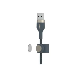 Belkin BOOST↑CHARGE PRO Flex Lightning to USB for iPhone/iPad/iPod Touch, Blue (CAA010bt2MBL)