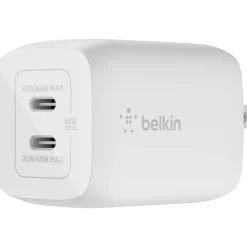 Belkin BoostCharge Pro USB Type-C Wall Charger, White (WCH013dqWH)