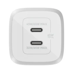 Belkin BoostCharge Pro USB Type-C Wall Charger, White (WCH013dqWH)